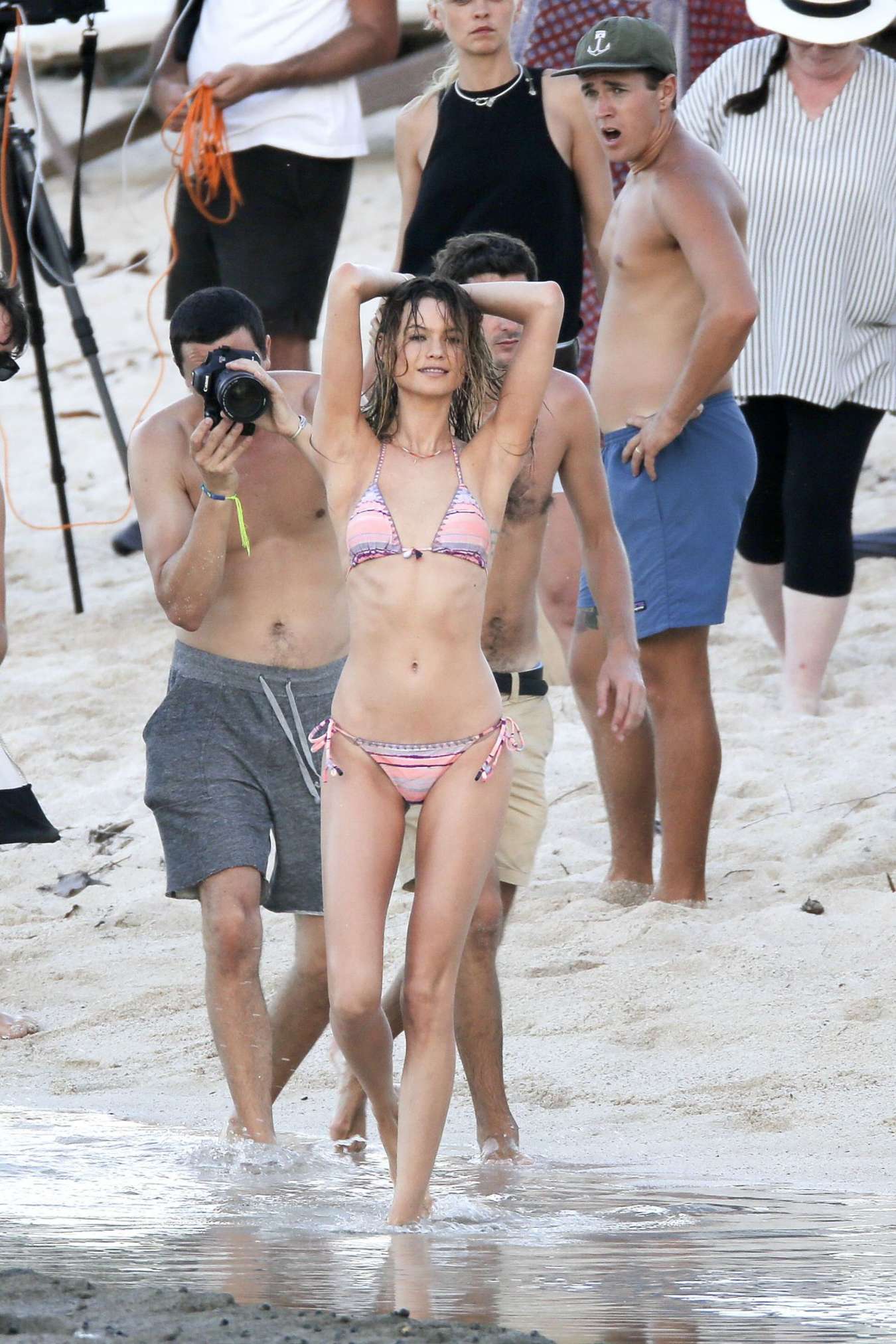 Behati Prinsloo in a bikini