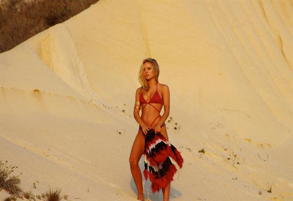 Kimberley Garner in a bikini