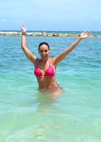 Melissa Gorga in a bikini