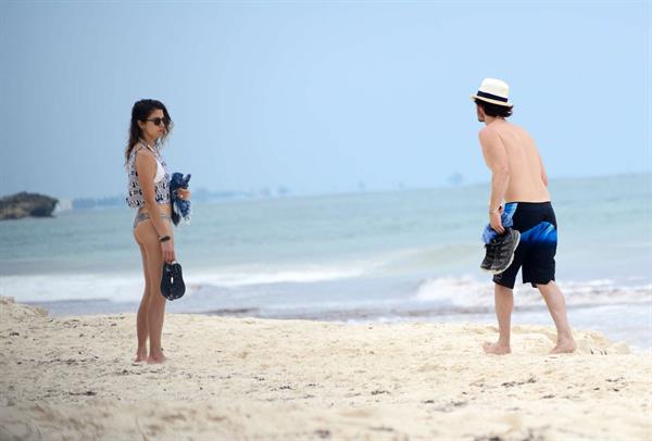 Nikki Reed in a bikini