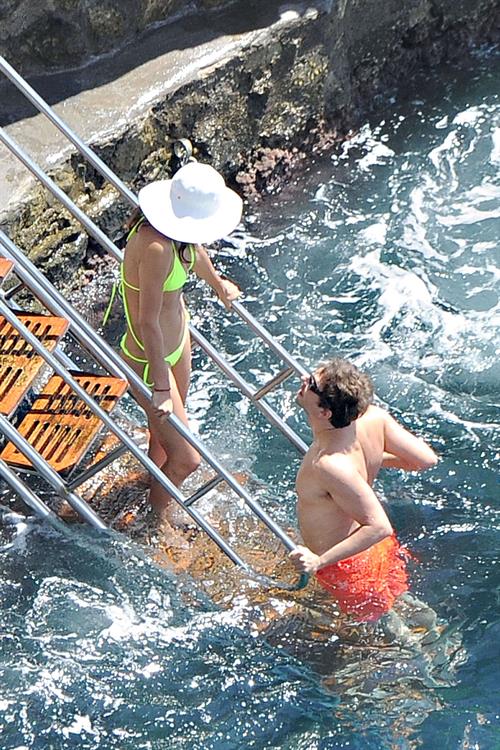 Irina Shayk in a bikini