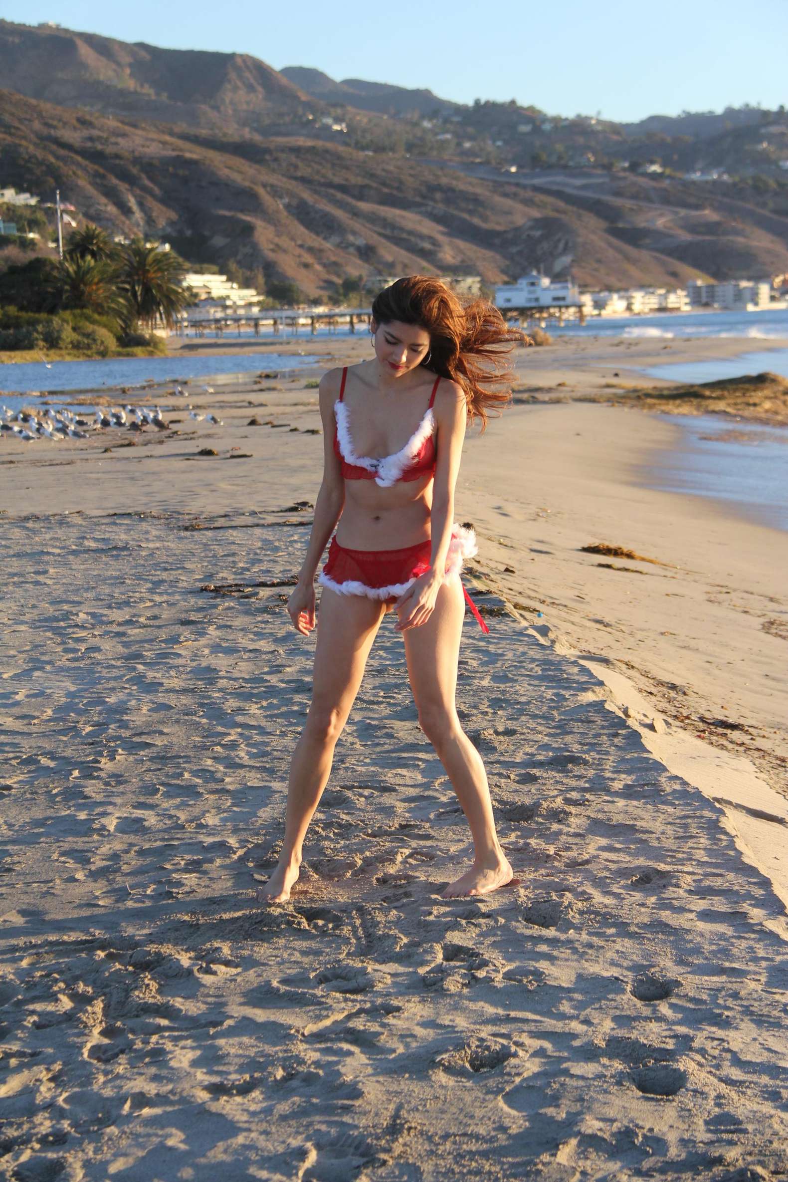 Blanca Blanco in a bikini