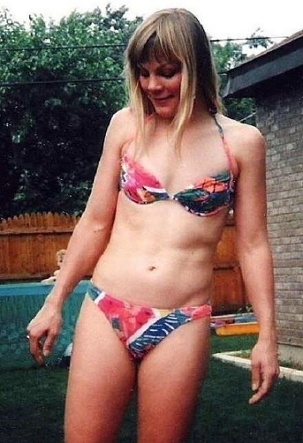 Sheila Bergner-Landry in a bikini