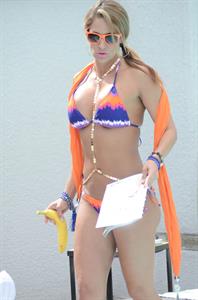 Jennifer Nicole Lee in a bikini