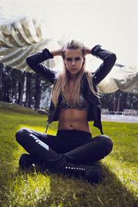 Chrissy Blair in lingerie