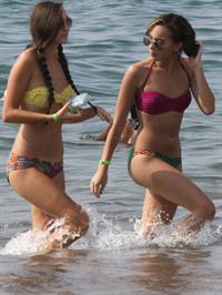 Rachael Kathryn Bell in a bikini