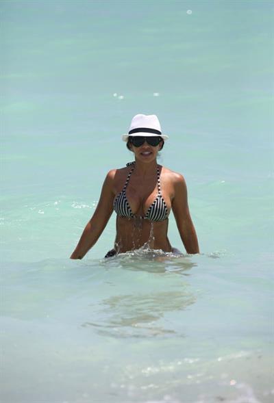 Vida Guerra in a bikini