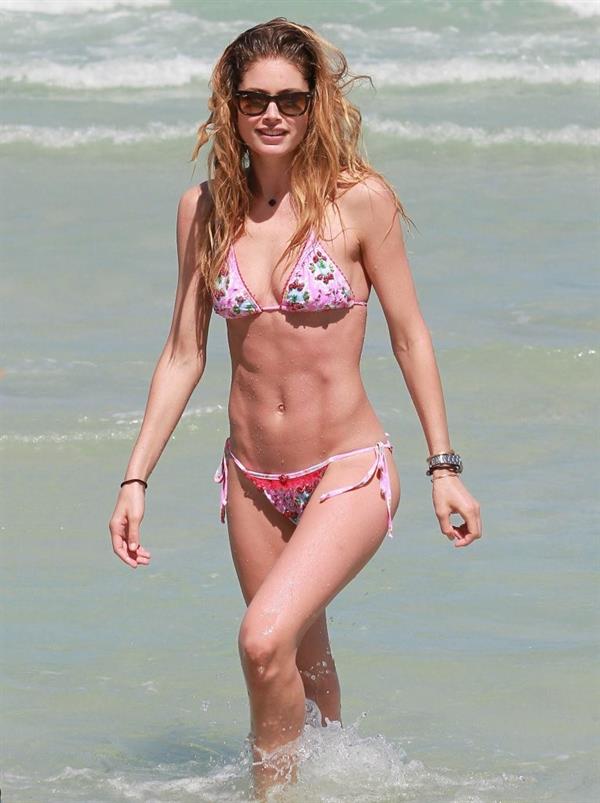 Doutzen Kroes in a bikini