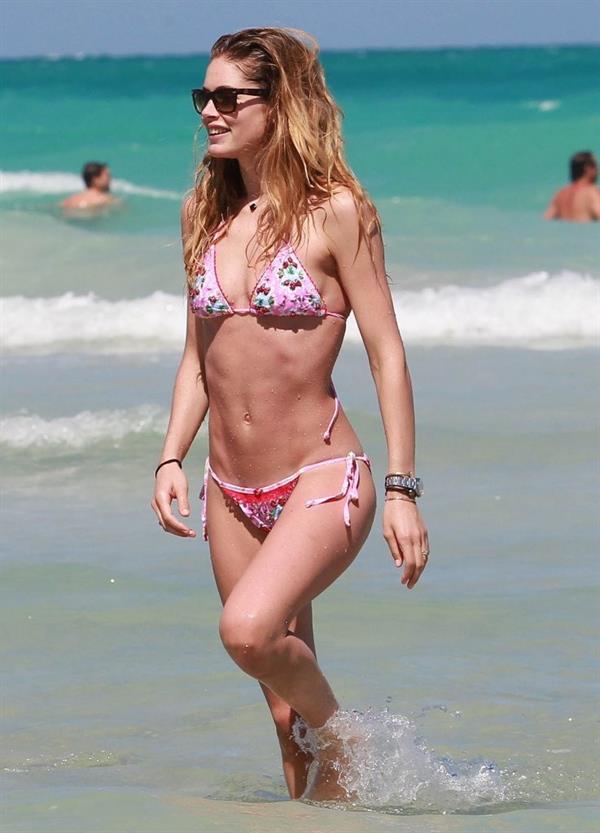 Doutzen Kroes in a bikini