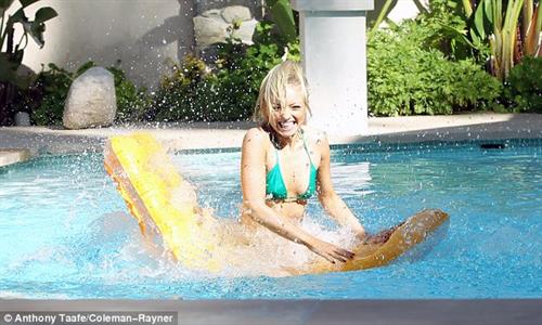 Francesca Eastwood in a bikini