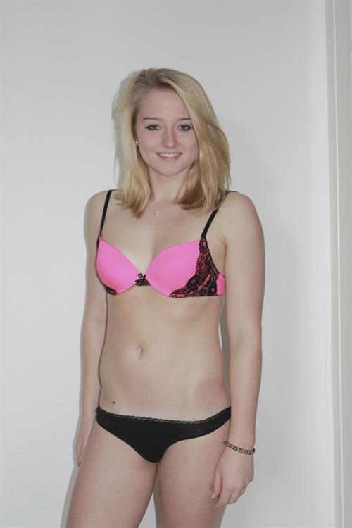 Anonymous in lingerie taking a selfie