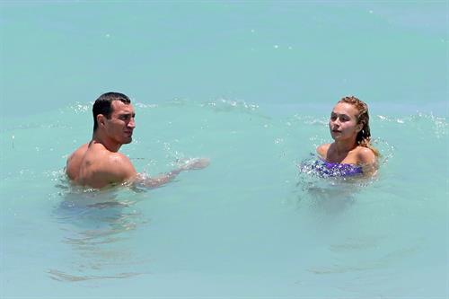 Hayden Panettiere in a bikini