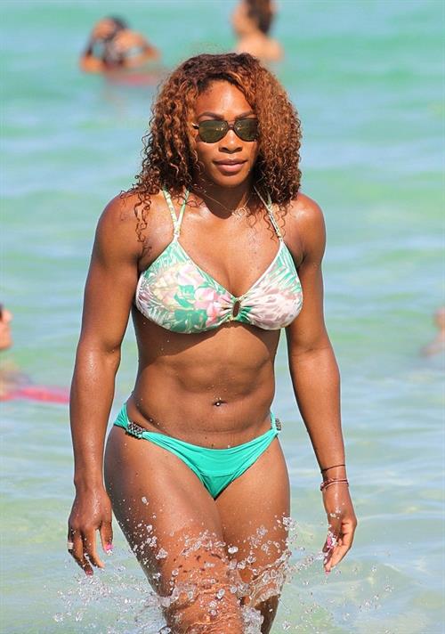 Serena Williams in a bikini