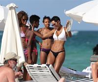 Claudia Jordan in a bikini