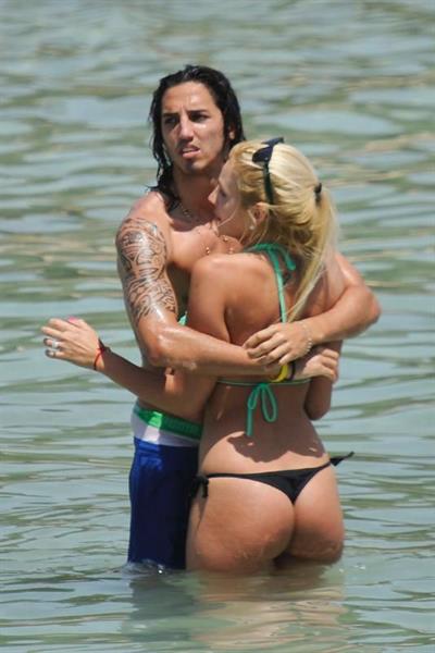 Mariana Diarco in a bikini - ass