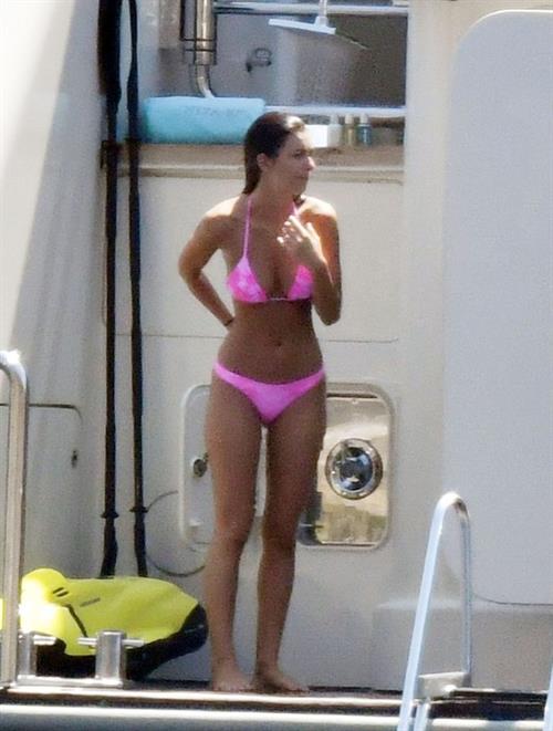 Camila Morrone Bikini Pictures Camila Morrone in a sexy swimsuit in a hot tub on a yacht with Leonardo DiCaprio seen by paparazzi.