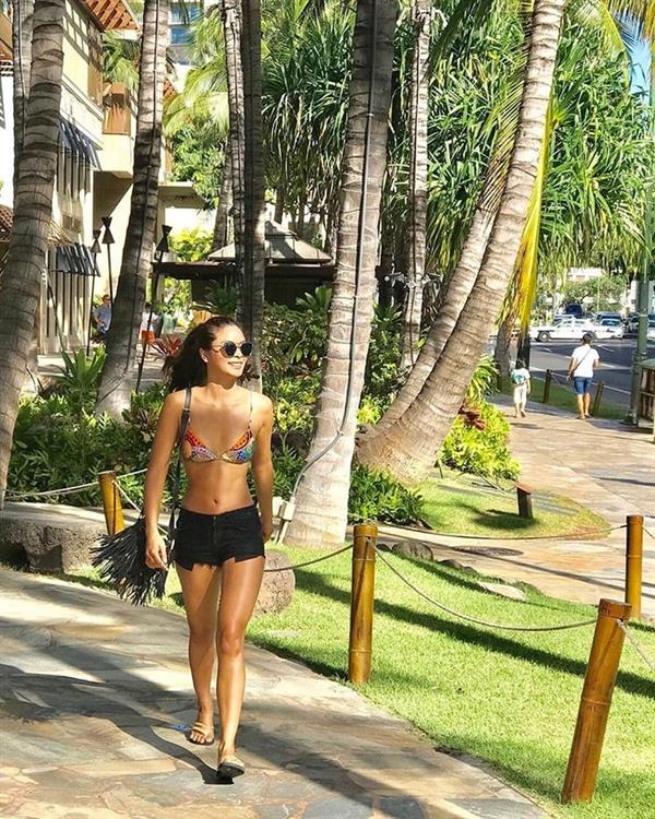 Maxine Medina in a bikini