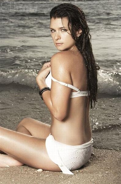 Danica Patrick in a bikini