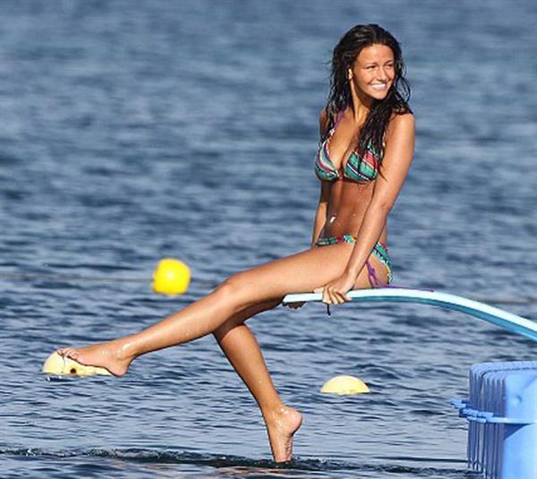 Michelle Keegan in a bikini