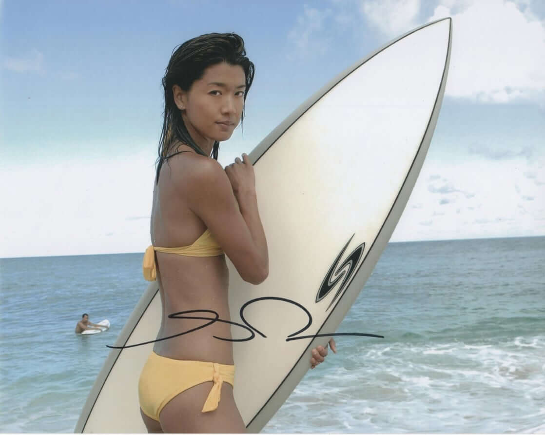 Grace Park in a bikini