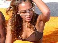 Jessica Alba in a bikini