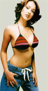 Jessica Alba in a bikini