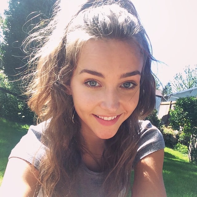 Rachel Cook taking a selfie