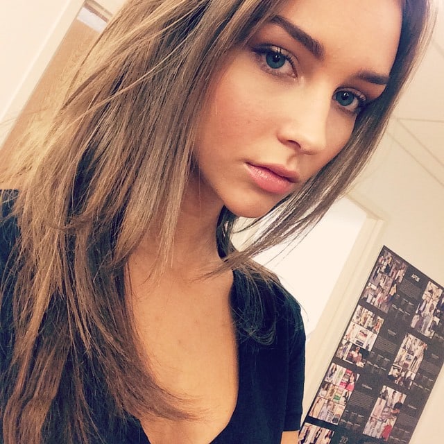 Rachel Cook taking a selfie
