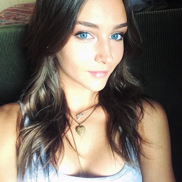 Rachel Cook taking a selfie