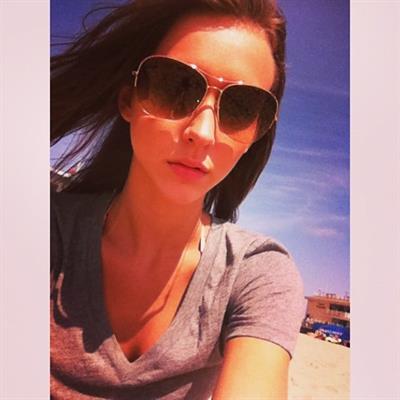 Rachel Cook taking a selfie