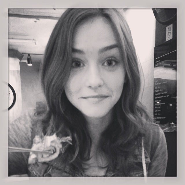 Rachel Cook taking a selfie