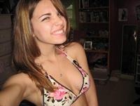 Jessica Ashley in a bikini taking a selfie