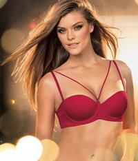 Nina Agdal in lingerie