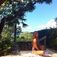 Nina Agdal in a bikini