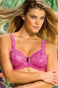 Nina Agdal in lingerie