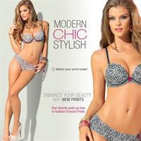 Nina Agdal in lingerie