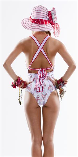 Nina Agdal in a bikini - ass