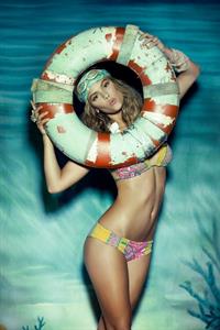 Nina Agdal in a bikini