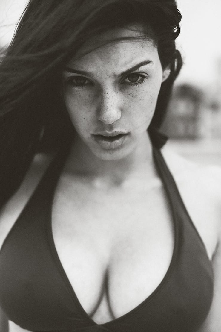 Denise Schaefer in a bikini