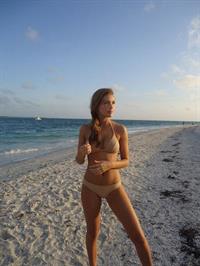 Simone Villas Boas in a bikini