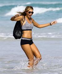 Sandra Kubicka in a bikini