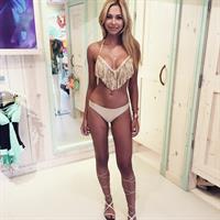 Sandra Kubicka in a bikini