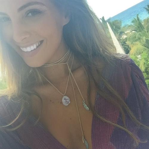 Brittny Ward taking a selfie