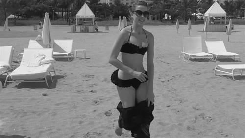 Amber Heard in a bikini