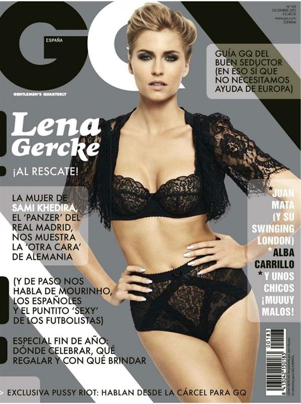Lena Gercke in lingerie