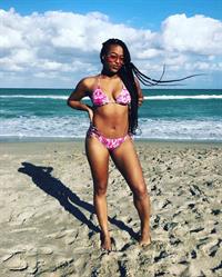 Gabrielle Graham in a bikini