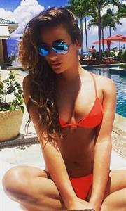 Lea Michele in a bikini