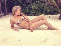 Shoshana Bush in a bikini