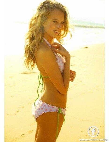 Melissa Ordway in a bikini
