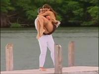 Elizabeth Gutiérrez in a bikini